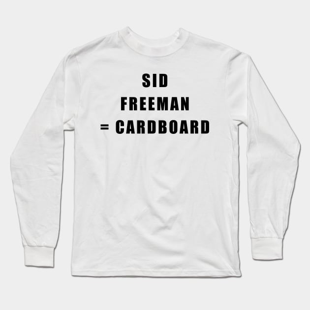 Cardboard Long Sleeve T-Shirt by Fortified_Amazement